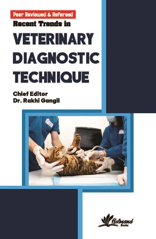 Coverpage of Recent Trends in Veterinary Diagnostic Technique, veterinary science edited book