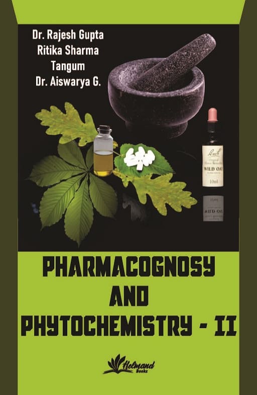 Cover Page of Pharmacognosy and Phytochemistry, book on pharmacy